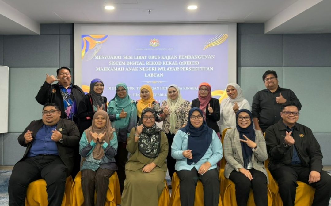 MESYUARAT SESI LIBAT URUS KAJIAN PEMBANGUNAN SISTEM DOKUMEN REKOD KEKAL (eDIREK) MAHKAMAH ANAK NEGERI WILAYAH PERSEKUTUAN LABUAN