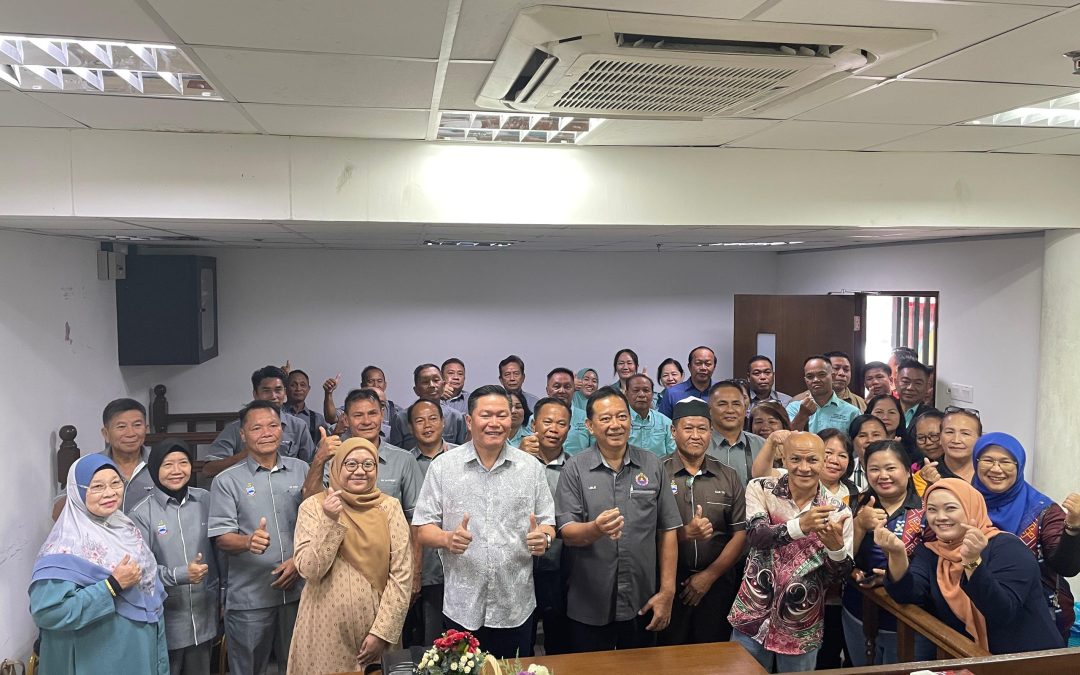 LAWATAN KERJA RASMI YB DATUK DR. JONNYBONE J. KURUM KE MAHKAMAH ANAK NEGERI WILAYAH PERSEKUTUAN LABUAN