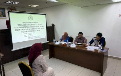 URUSAN PENGAMBILAN KAKITANGAN: SESI TEMU DUGA JAWATAN PEMBANTU TADBIR (PERKERANIAN/OPERASI) GRED N1 (KONTRAK) MAHKAMAH ANAK NEGERI WILAYAH PERSEKUTUAN LABUAN