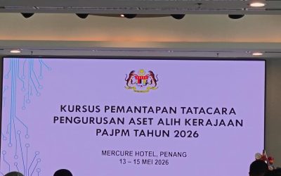 PENYERTAAN KE KURSUS PEMANTAPAN TATACARA PENGURUSAN ASET ALIH KERAJAAN PAJPM TAHUN 2026
